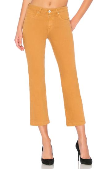 Reagan High Rise Straight Crop