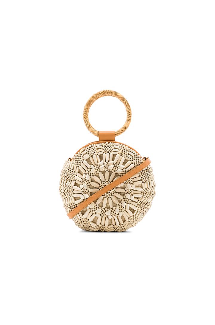 Sunburst Mini Round Tote