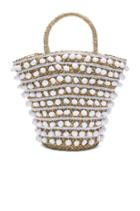 Pom Pom Bucket Bag