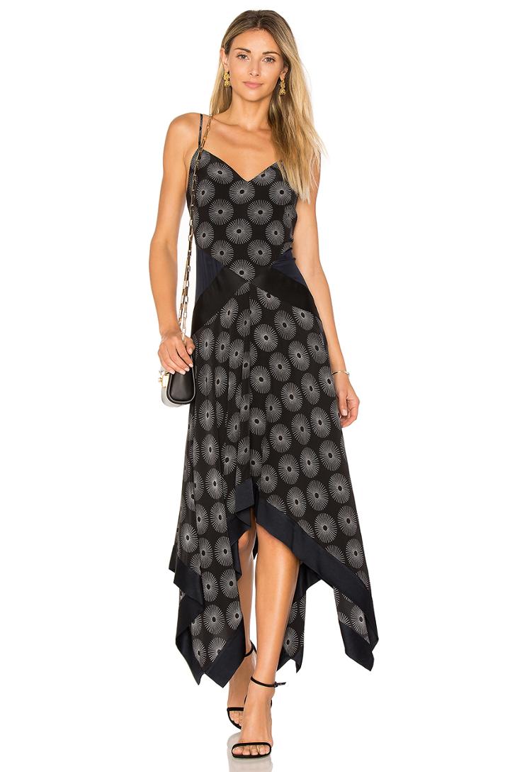Scarf Hem Dress