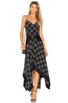Scarf Hem Dress