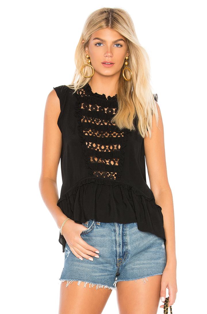 Pink Sands Eyelet Top