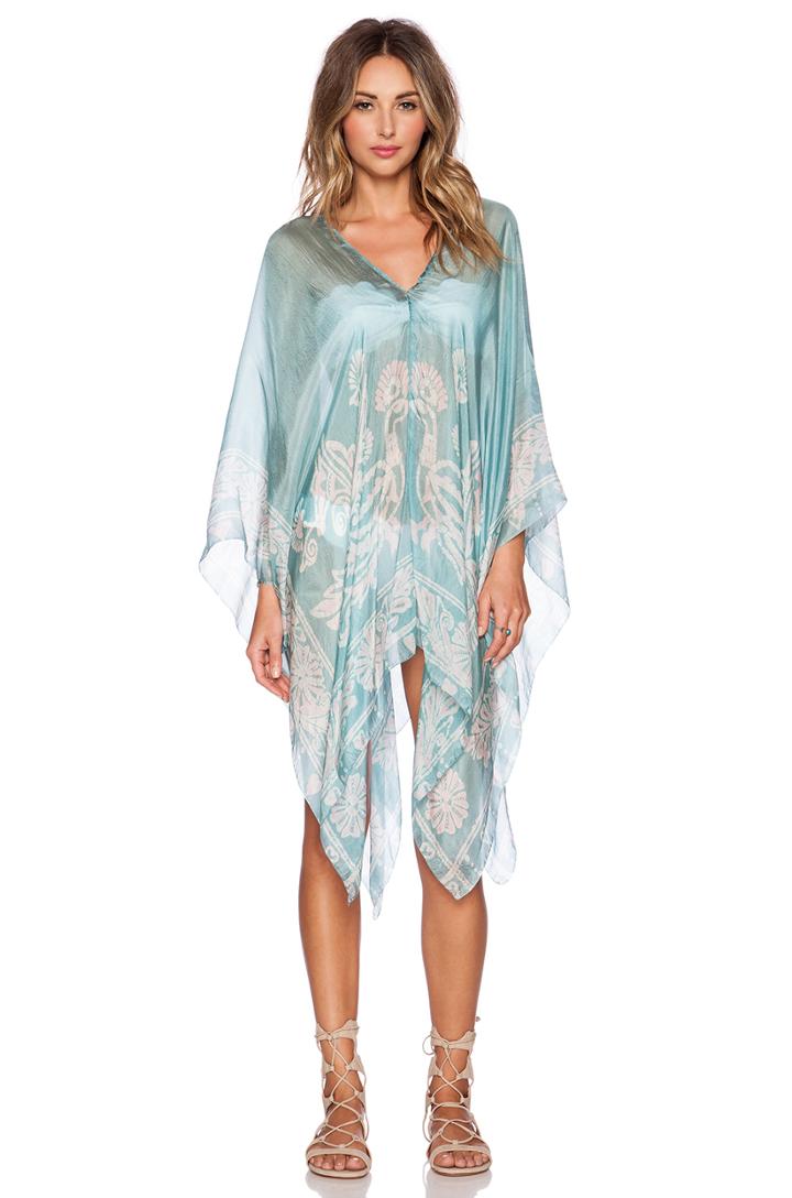 Peacock Petite Poncho
