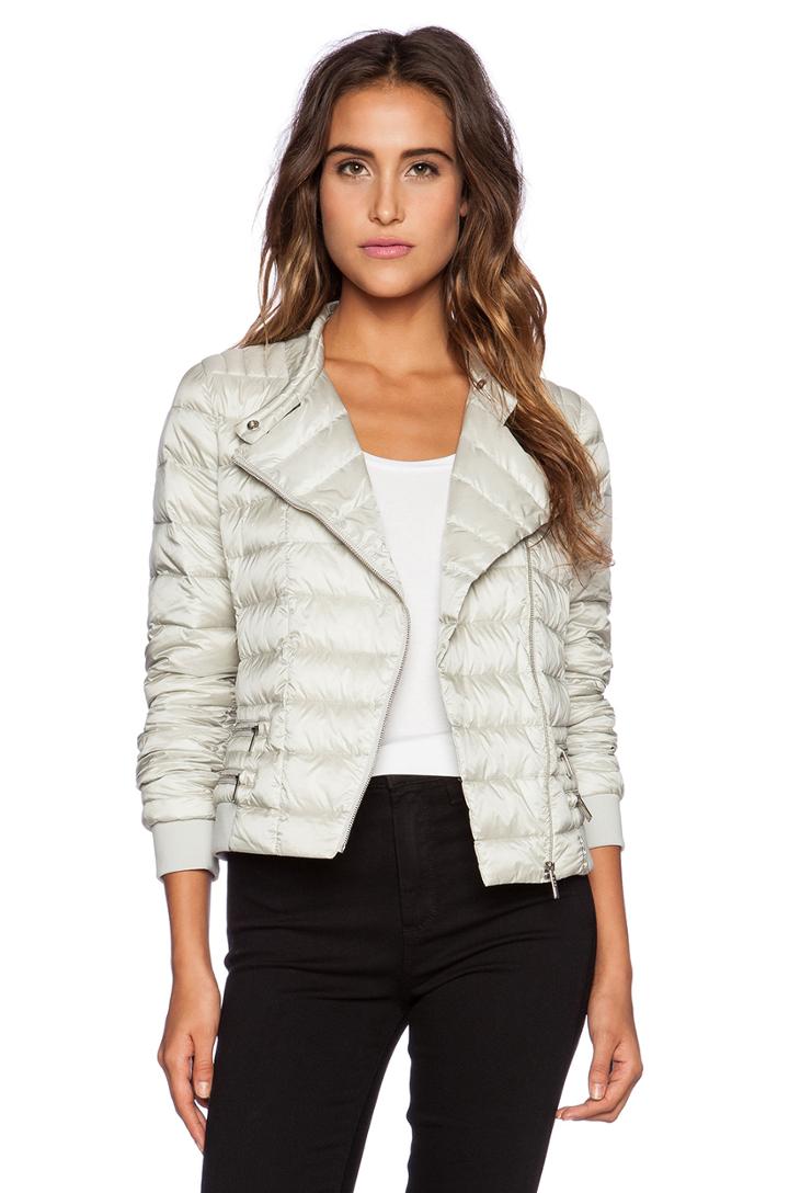 Down Biker Jacket