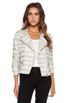 Down Biker Jacket