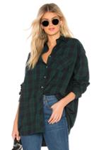 Audriana Oversized Flannel Top