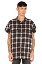 Oversized Cut Off Shirt