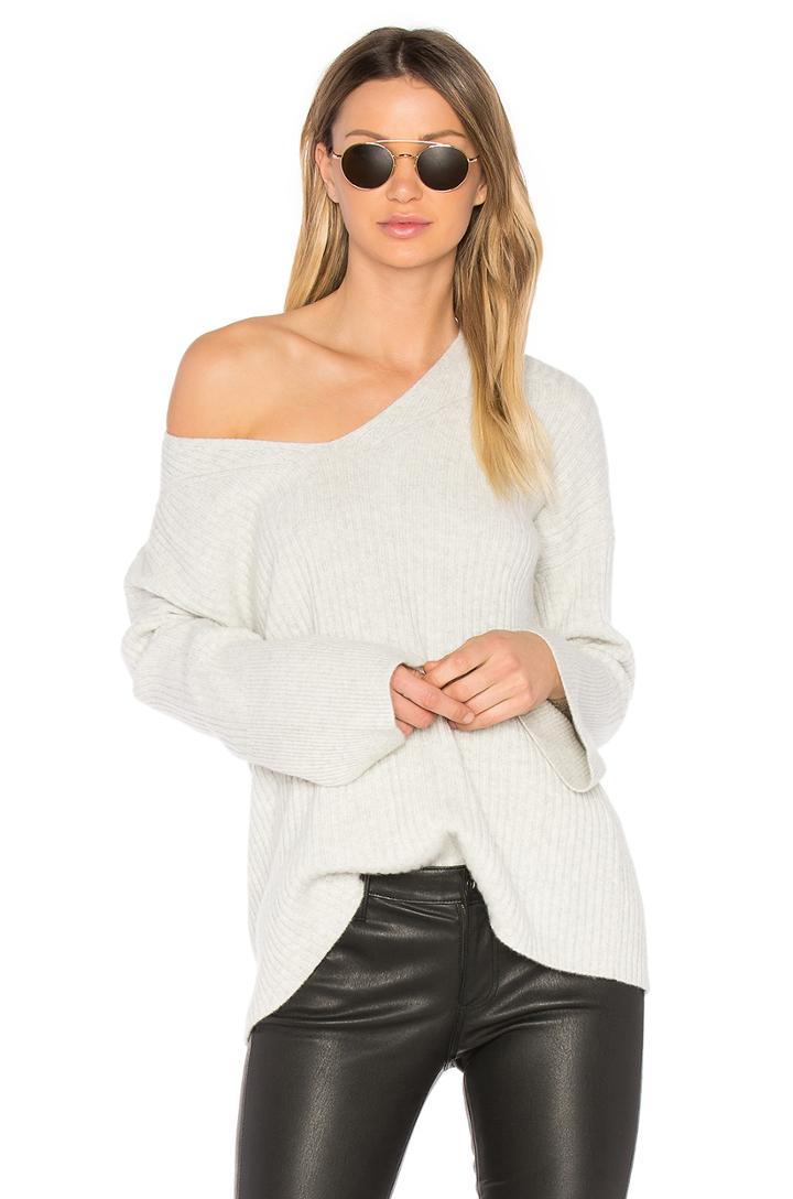 Phyllis Cashmere V Neck Sweater