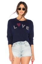 Love Cashmere Blend Crew Neck Sweater