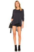 Asymmetrical Ruched Tunic Tee