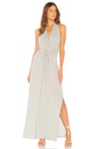 Supreme Jersey Side Slit Halter Dress