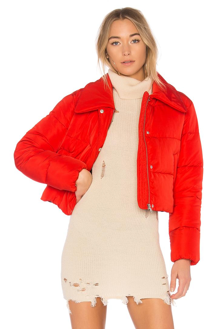X Revolve Candy Cropped Puffer