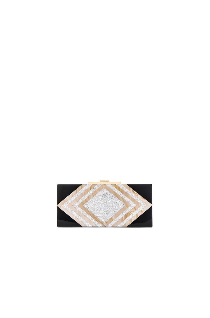 Rectangular Minaudiere Clutch