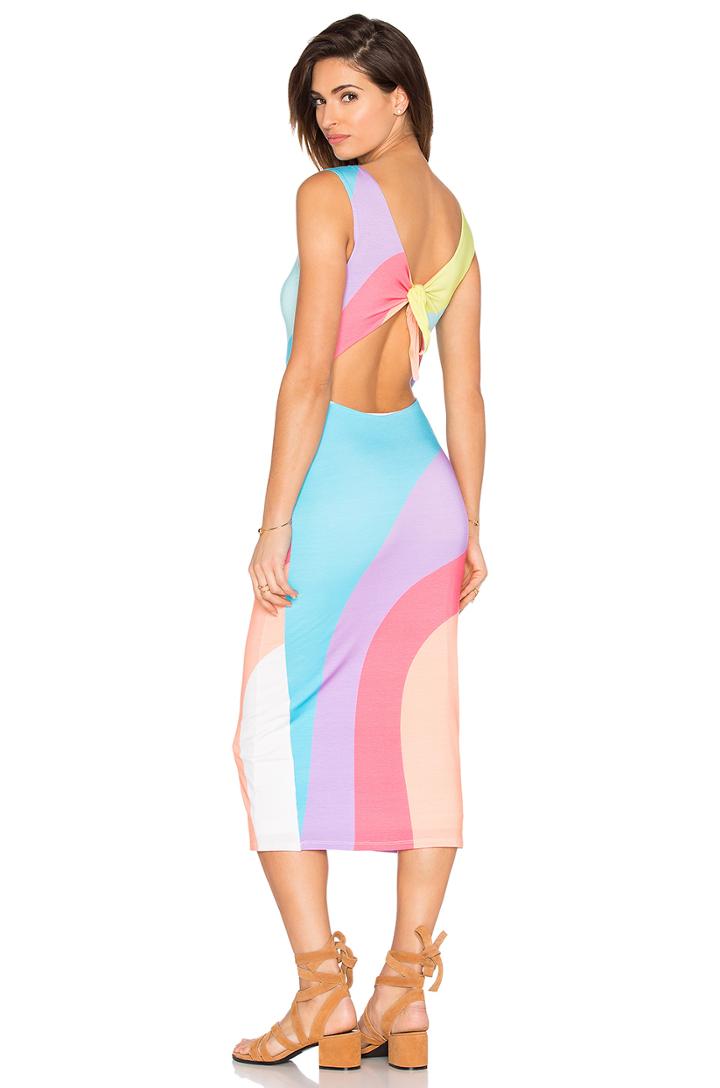 Midi Tie Back Dress