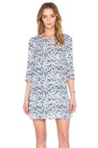 Shift Dress Blue Lagoon Combo