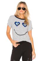 Paulina Heart Evil Eye Tee