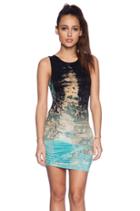 Shirred Mini Dress