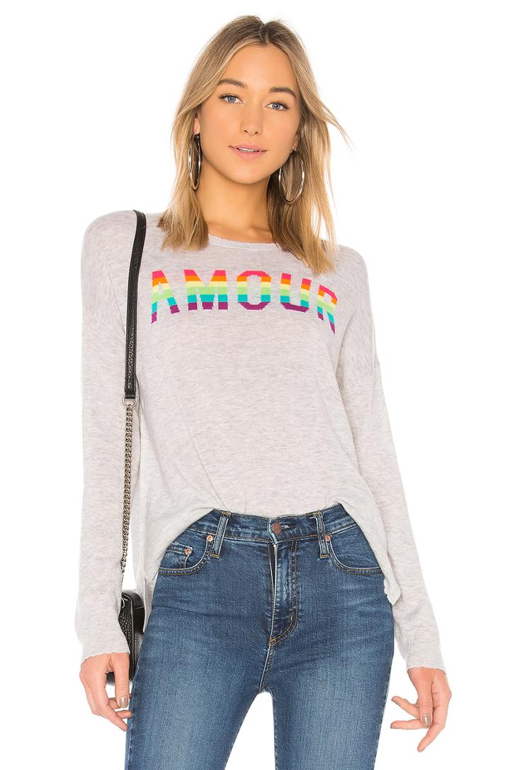 Amour Cashmere Blend Crew Neck