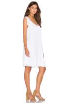 Airlina Rayon Eyelet Shift Dress
