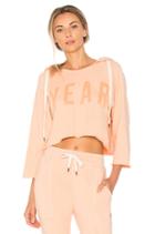 Cropped Year Hoodie