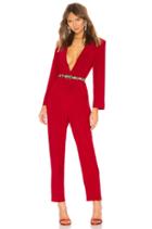 X Revolve Single Breasted Jumpsuit
