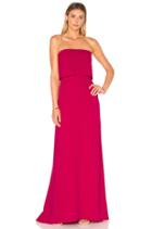 Strapless Tiered Gown