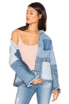 Patch Denim Jacket