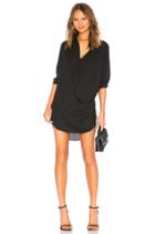 Drape Button Front Mini