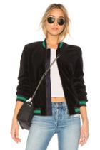 Reversible Velour Bomber