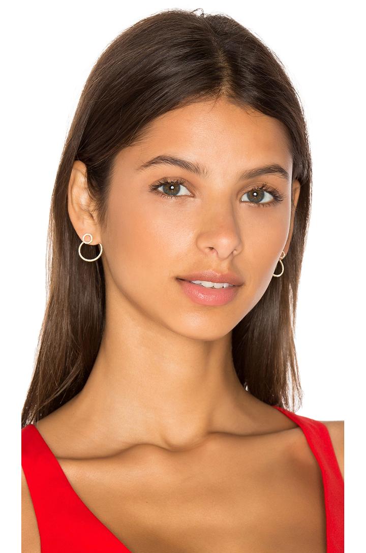 Mini Circle Ear Jacket