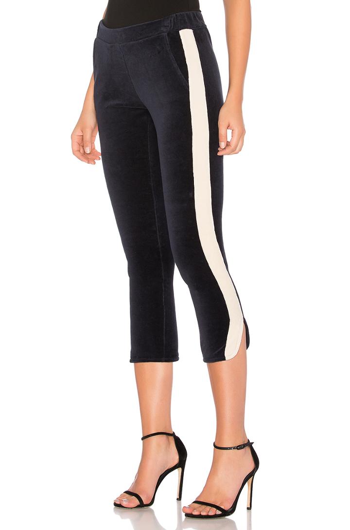 Velour Side Stripe Trackpant