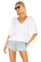 French Terry Easy V Neck Top