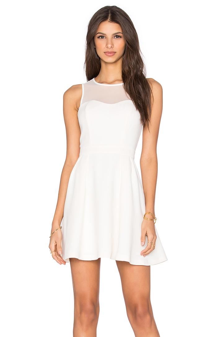 Mesh Skater Dress