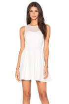 Mesh Skater Dress
