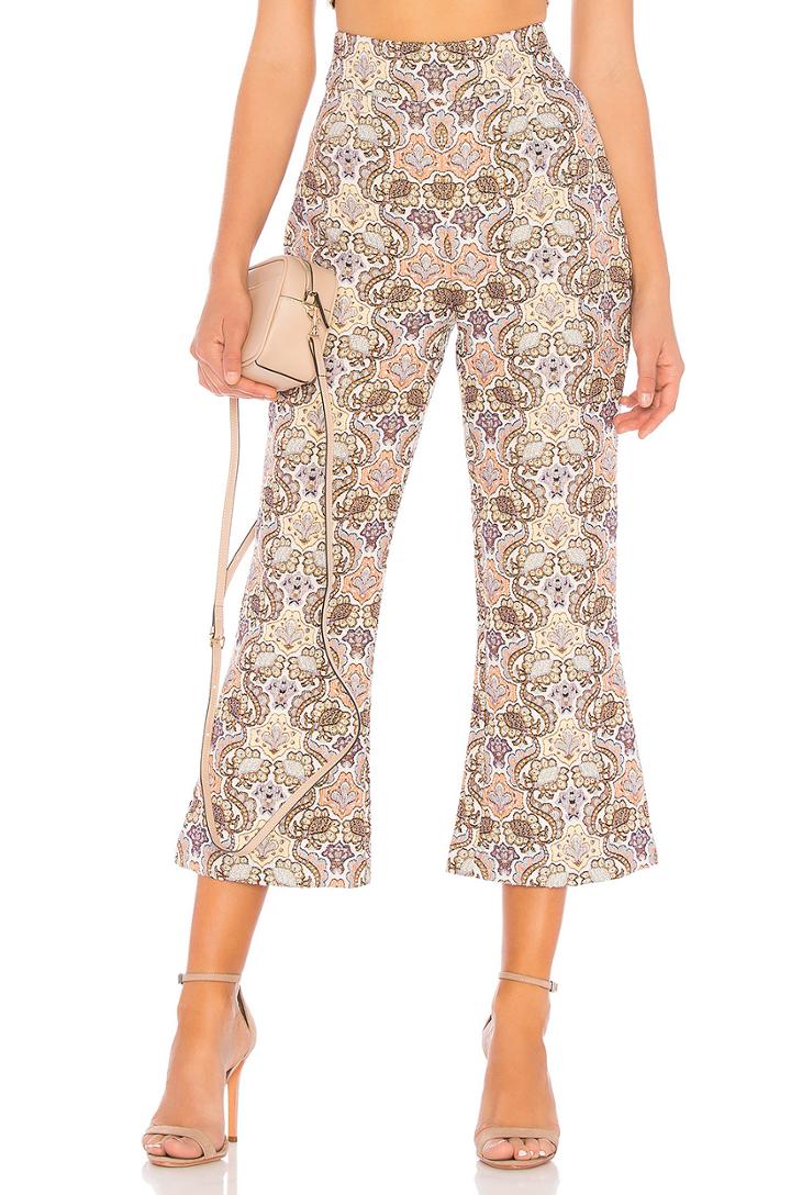 Brocade Flared Pant