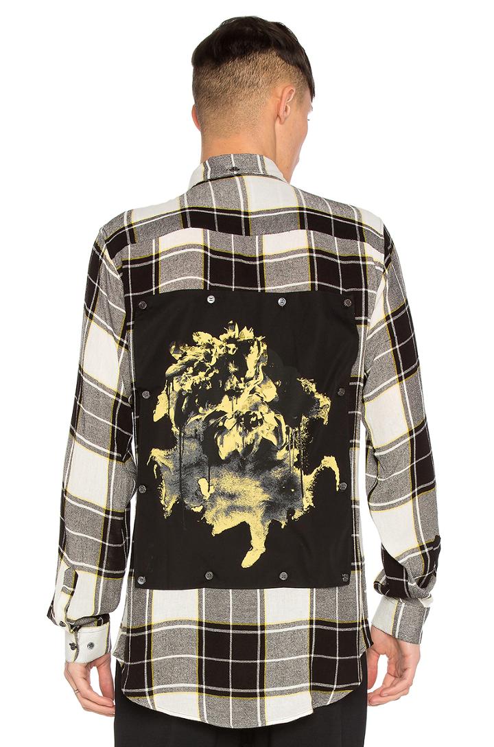 Trin Shirt With Back Panel