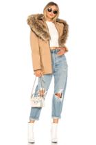 Adali Jacket With Asiatic Raccon Fur