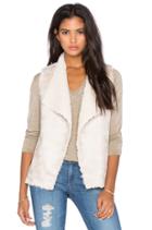Reversible Faux Shearling Vest