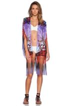 Forever On Vacation Fringe Kimono