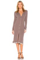 Ribbed Cardigan Dress