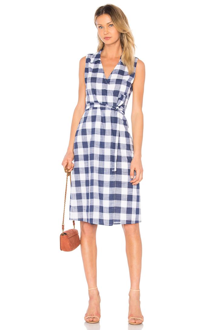 The Sleeveless Wrap Midi