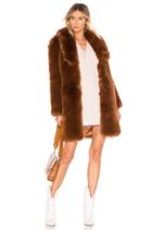 Winter Time Love Faux Fur Coat