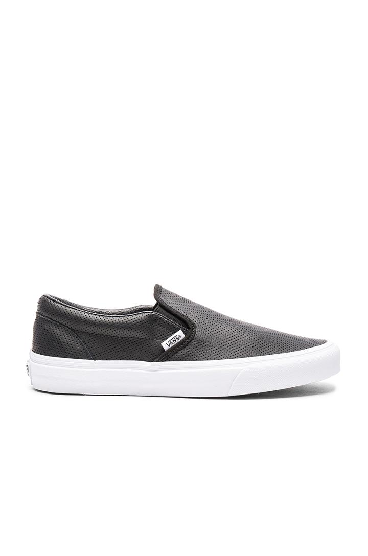 Classic Slip-on Perf Leather