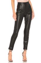 Faux Leather Tailored Pant