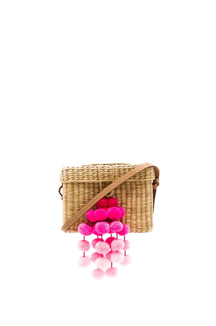 X Revolve Roge Small Pompom Bag
