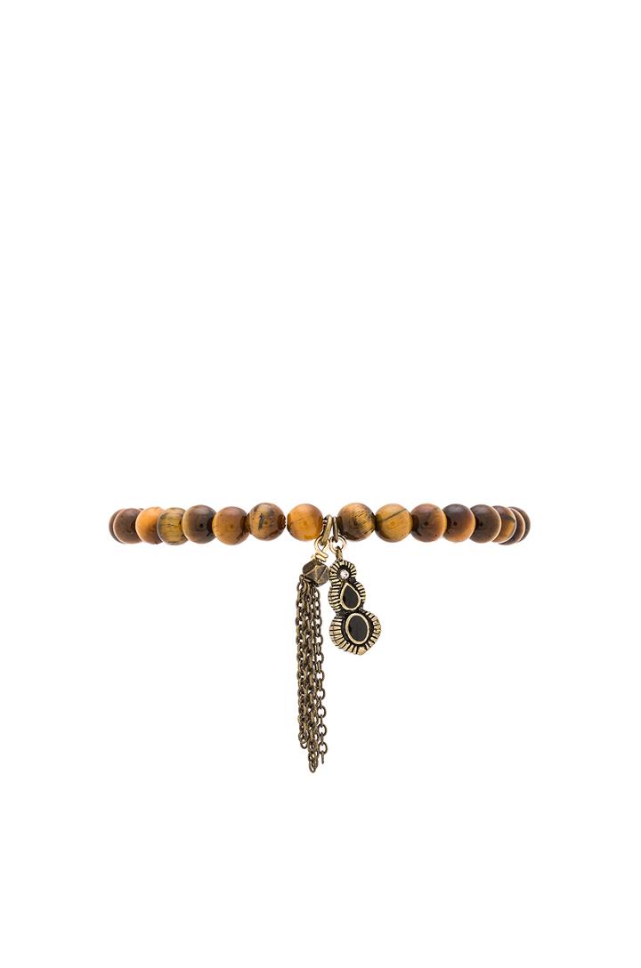 Drop Chain Beaded Bracelet