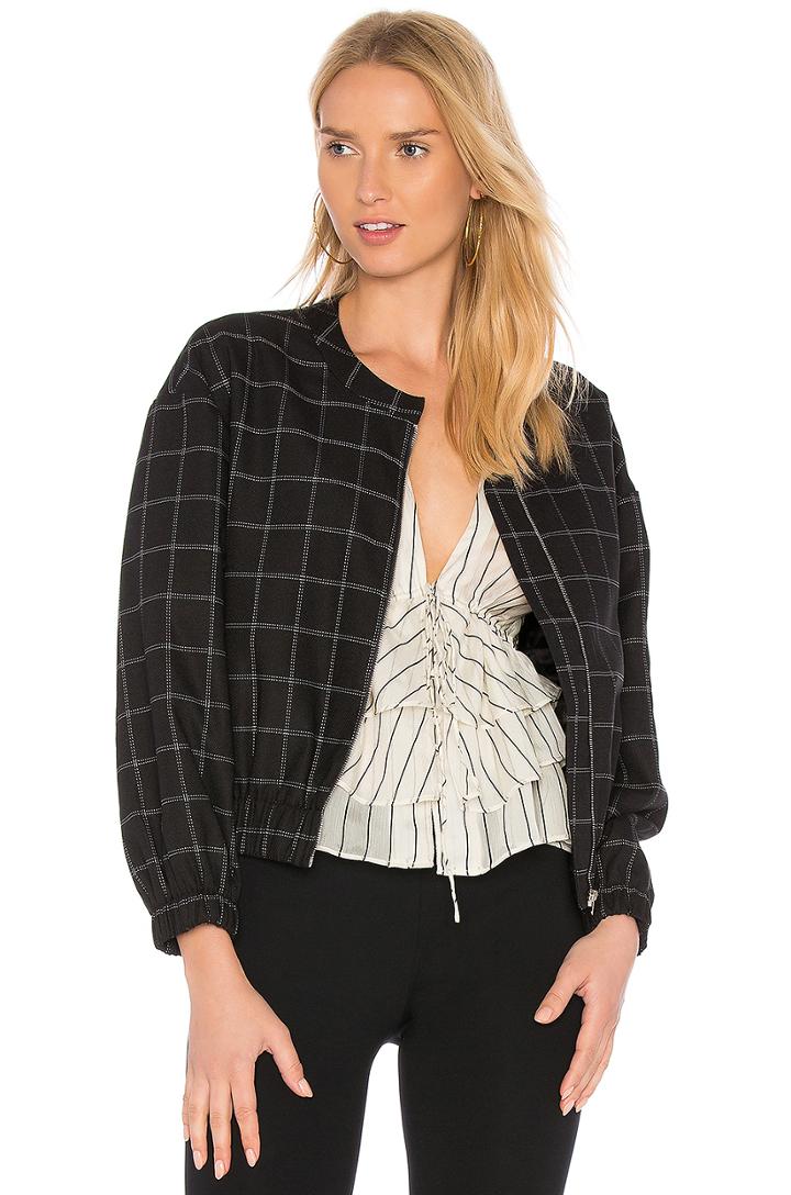 Sevrin Bomber Jacket In Black