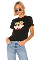 Andrea Fruit Angel Embroidery Tee