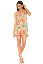 Lo Lace Up Mini Dress