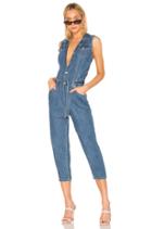 Cropped Taper Jumpsuit
